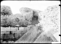 Excavations of inner core of Zeno's Tower