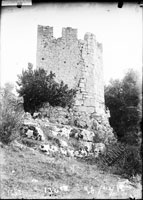 Башня главной оборонительной стены в Табана-дере (с надписью)