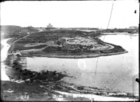 Общий вид НЕКРОПОЛЯ  на возвышенности между Карантинной бухтой и шоссе в Херсонес из города