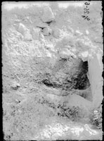 Стратиграфия слоев по северной границе раскопа у базилики "Леонтия"