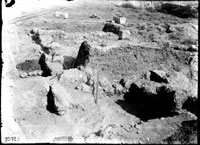 Раскоп с юго-западной стороны древнегреческой улицы