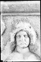 Деталь саркофага Фемиста, сына Стратона - голова правого эрота